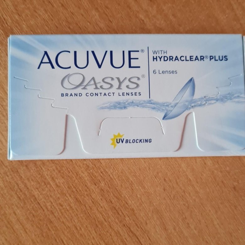 Линзы acuvue oasys 6 шт