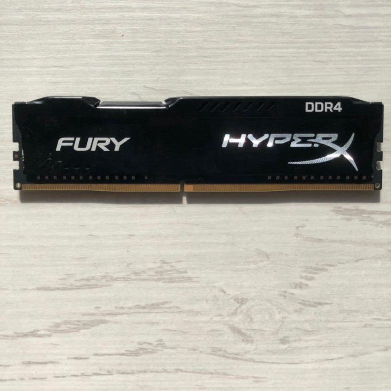 Оперативная память hyperx fury black ddr4