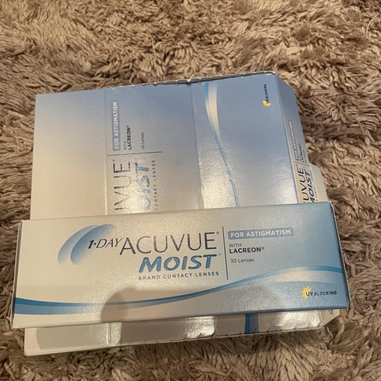 Линзы acuvue moist 5