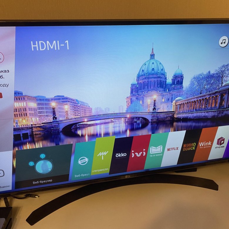 Телевизор 43 дюйма LG (43UJ634V) – купить в Москве, цена 20 000 руб ...
