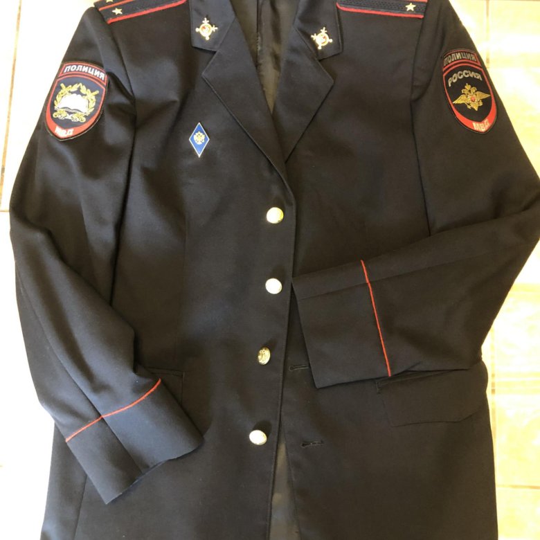 Форма полиции. Парадный китель – купить в Красногорске, цена 2 200 руб ...