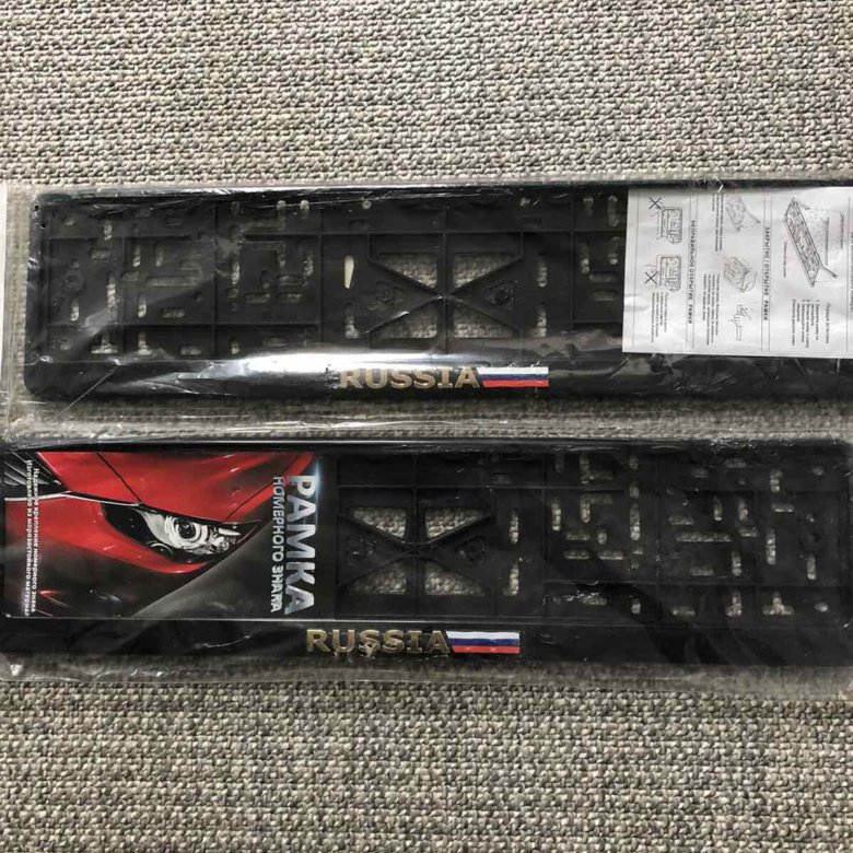 Рамка для гос. номера – купить в Воронеже, цена 150 руб., дата ...