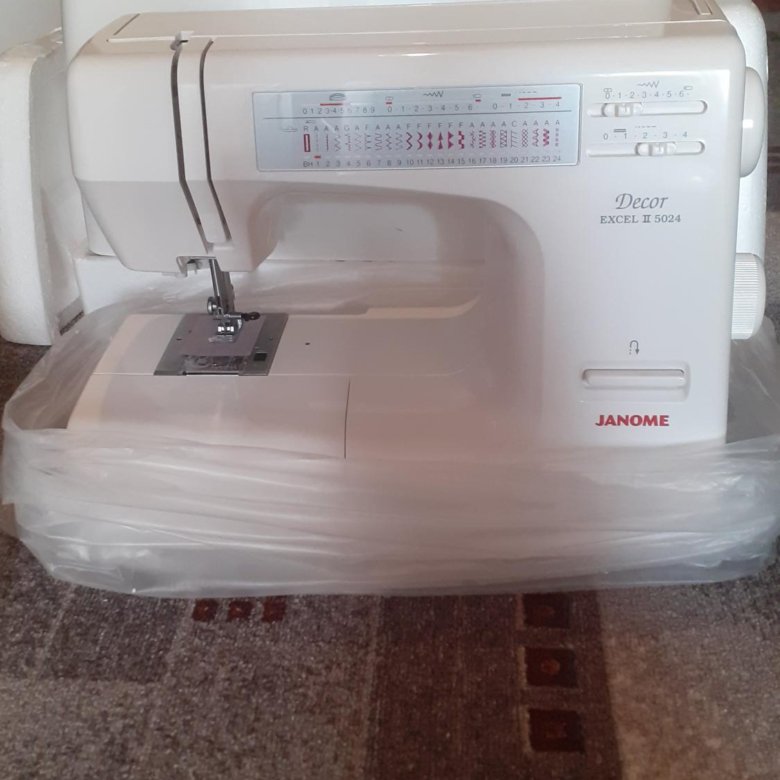 Швейная машинка Janome Decor EXCEL II 5024 – купить в Москве, цена 21 ...