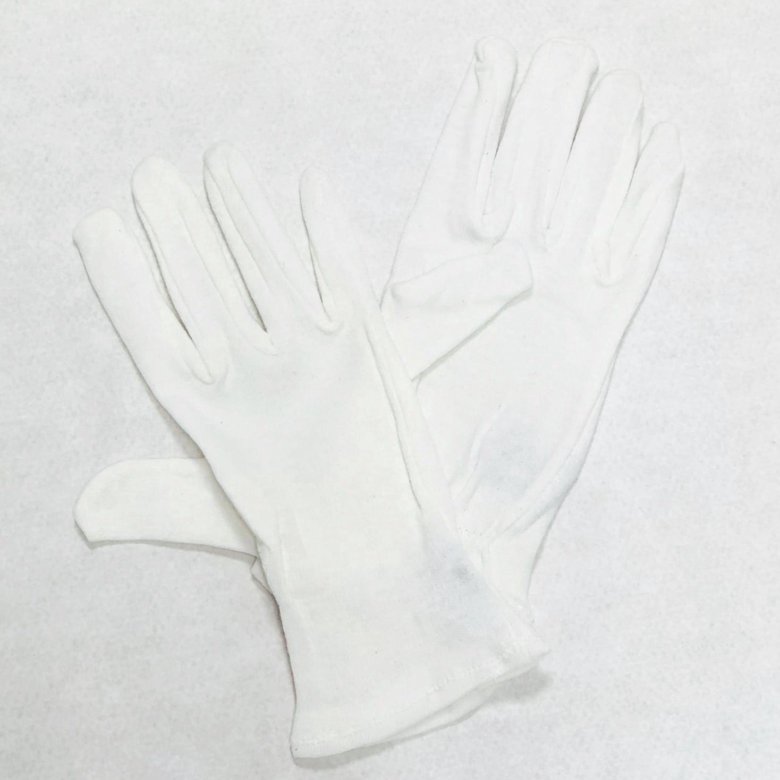 В мешке находится 20 белых перчаток. Тканевая белая перчатка. Перчатки белые точка TF-d205 картинки.
