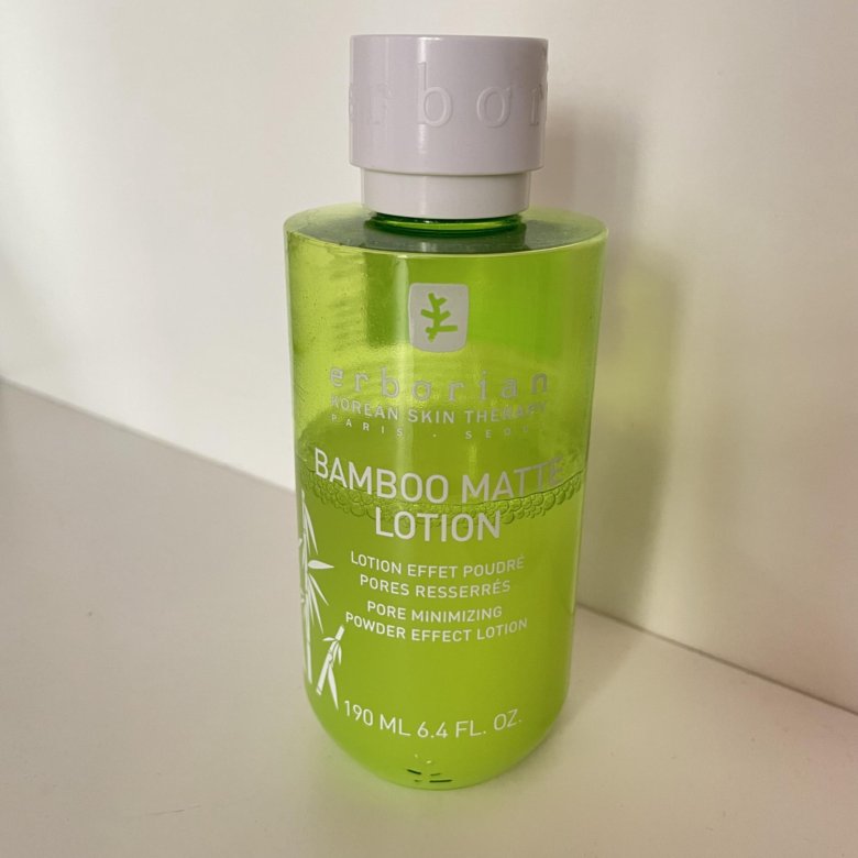 Лосьон матирующий. Erborian Bamboo Matte. Bamboo Matte Lotion.