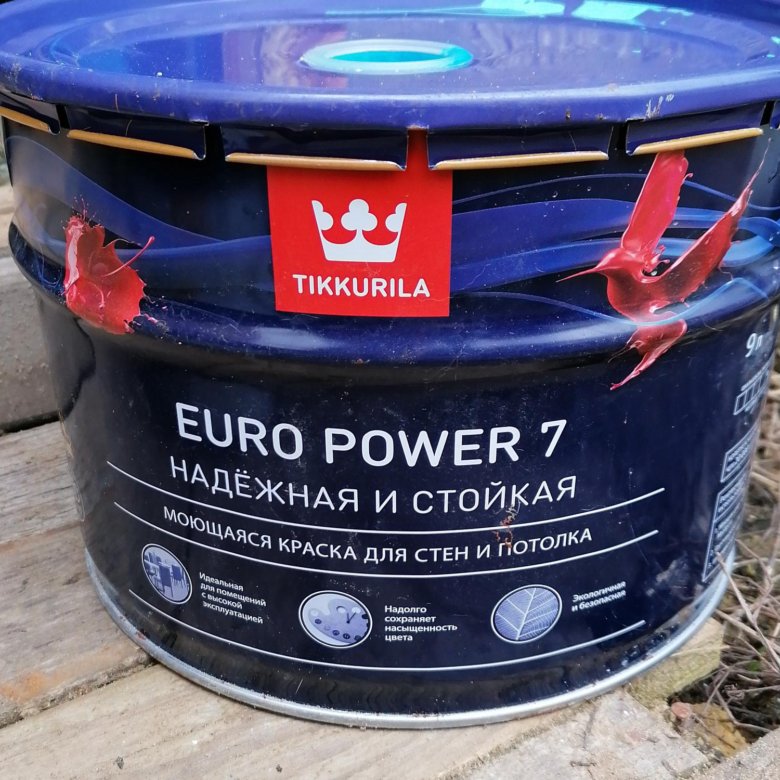 Tikkurila Euro 7. Краска Тиккурила евро 7. Tikkurila Euro 7 н485. Тиккурила Euro Power 7.