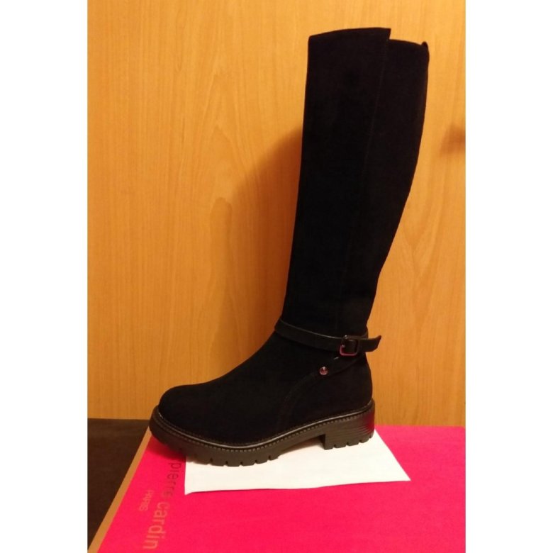 Сапоги зимние замша новые Pierre Cardin – купить в Москве, цена 6 900 ...