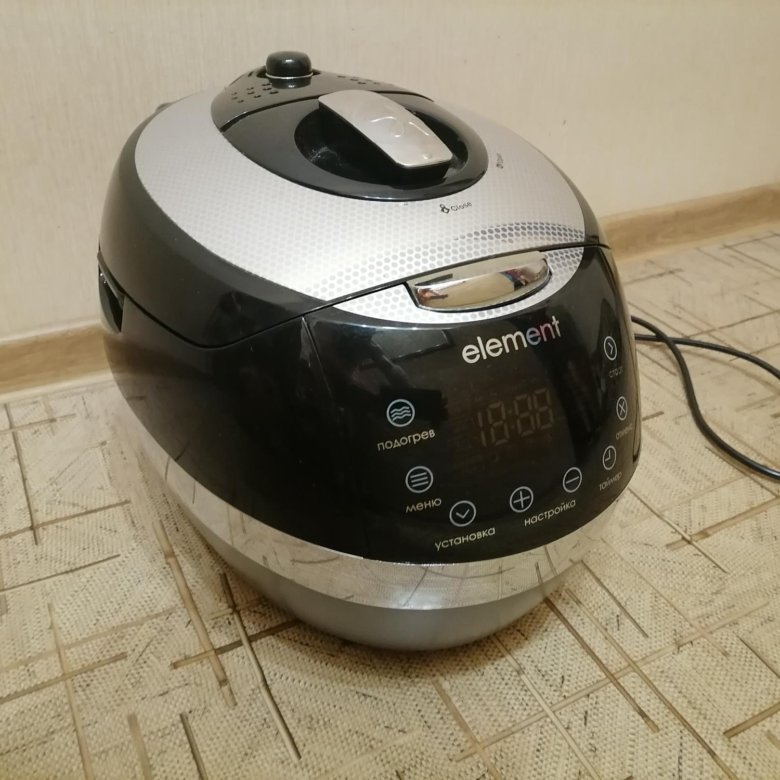 Мультиварка element el chef. Мультиварка maunfeld mf-1621br. говорящая мультиварка. мультиварка element el&#039;chef режим жарки.