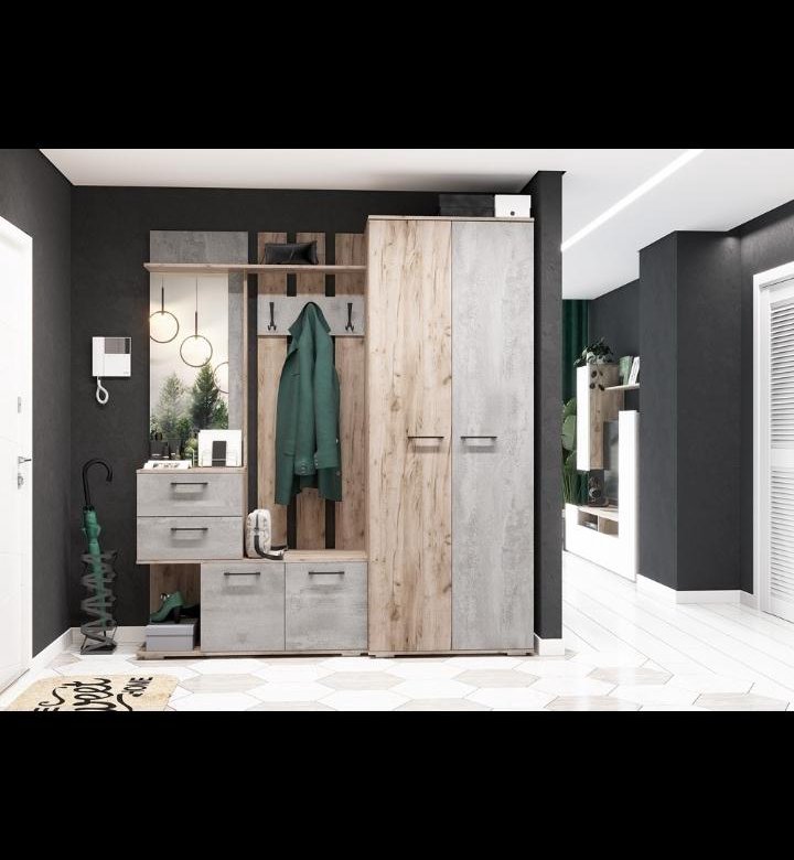 Новый прихожая Бостон – купить в Новосибирске, цена 13 350 руб., дата ...