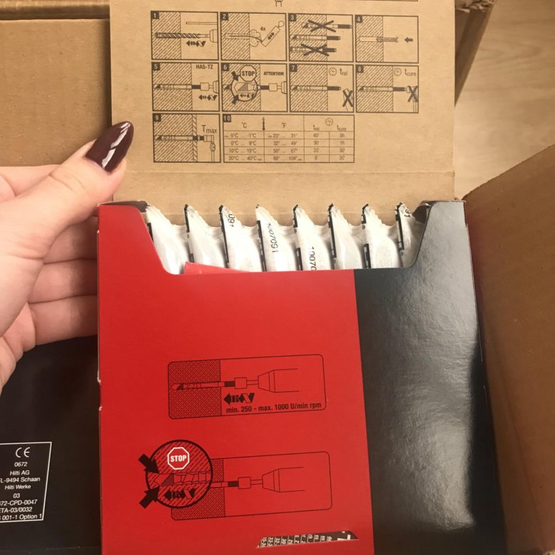 Химический анкер HILTI – купить в Краснодаре, цена 1 000 руб., дата ...