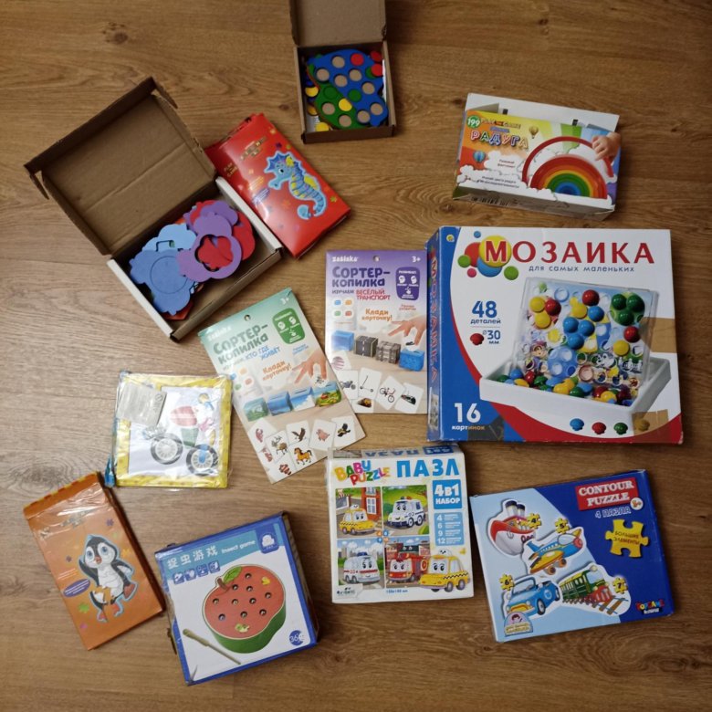 Развивающие игрушки (мозаика, пазл, сортер) – купить в Москве, цена 50 ...