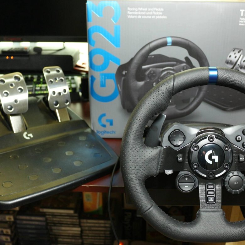 Руль Logitech g923.