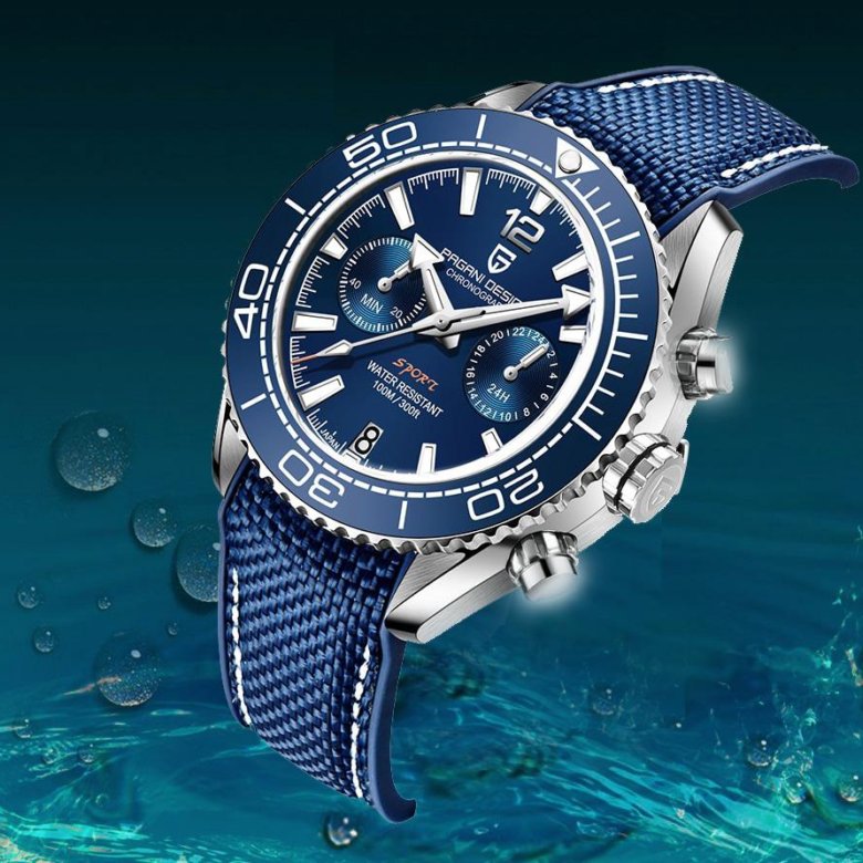 Часы мужские Pagani Design (хомаж Оmega Seamaster) – купить в Москве ...