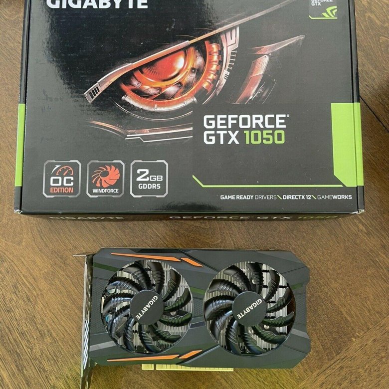 Gigabyte GeForce GTX 1050 2GB 2гб GTX1050 GT1050 – купить в Анапе, цена ...