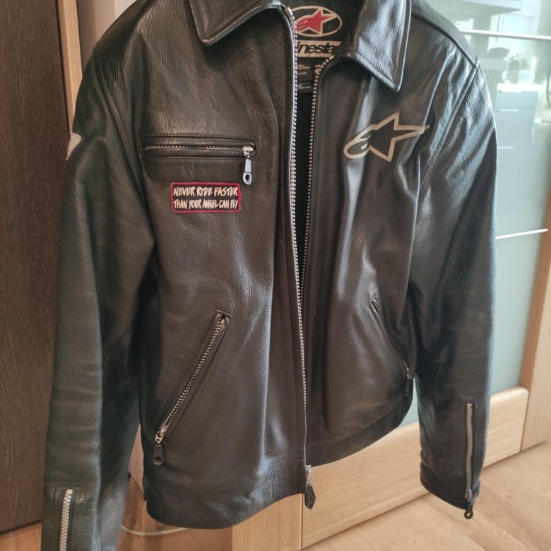 Мотокуртка кожаная Alpinestars 48 размер – купить в Балашихе, цена 6 ...