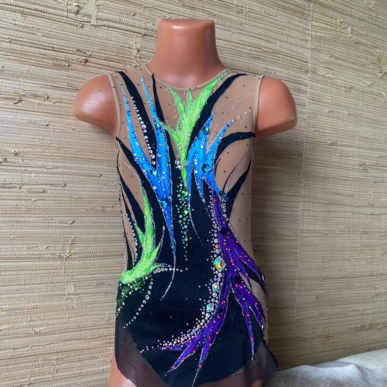 НОВЫЙ купальник для художественной гимнастики – купить в Москве, цена 7 ...