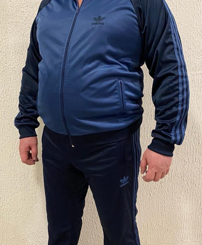 Спортивный костюм adidas «ТЕНИС» синий - эластик – купить в Москве ...
