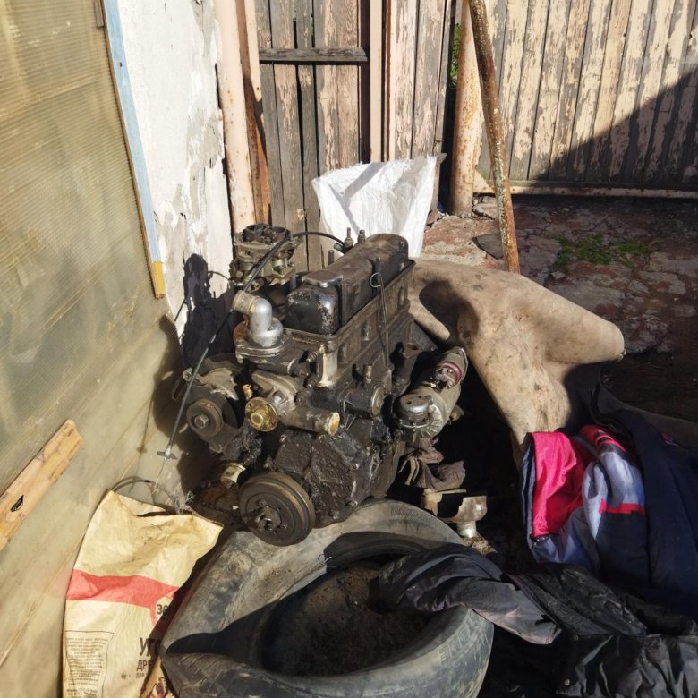 Двигатель 417,от УАЗ, рабочий, со всем навесным – купить в Новосибирске ...