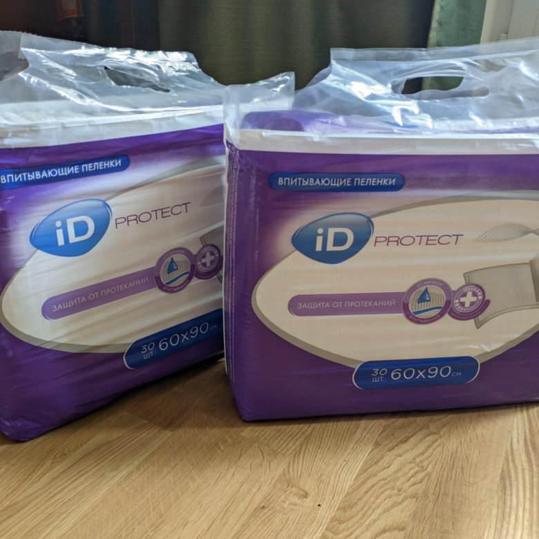 Id protect впитывающие. Пелёнки одноразовые ID protect 60х90. Пеленки ID protect 60x40. ID protect Expert 60х90.