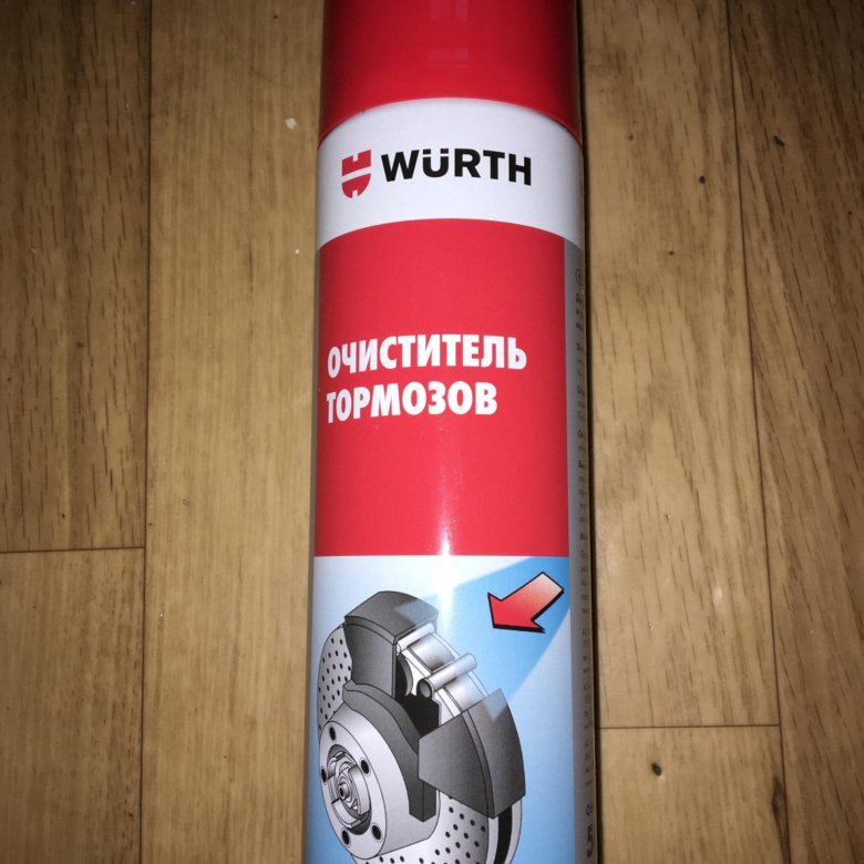 Очиститель тормозов wurth