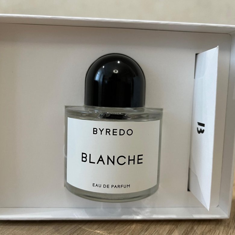 Byredo blanche описание