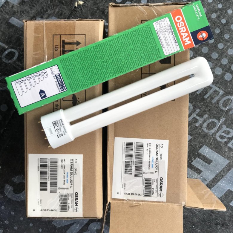 Лампа 2G11 18w/840 Osram Dulux L – купить в Москве, цена 112 руб., дата ...