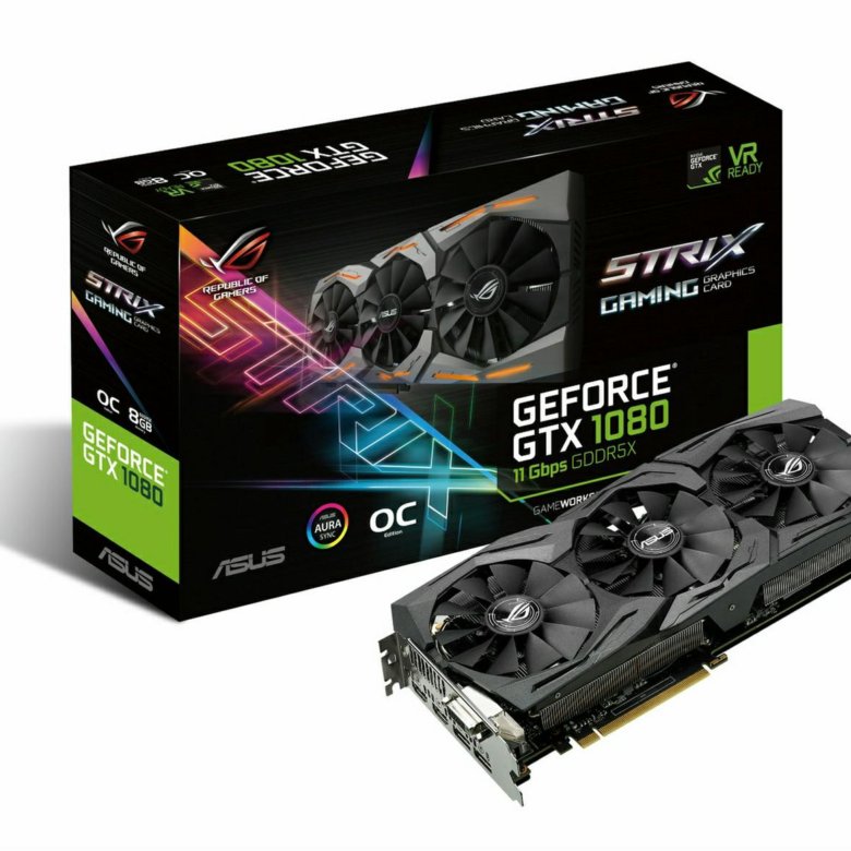 видеокарта nvidia asus rog strix 1080 8 gb – купить в Якутске, цена 18 ...
