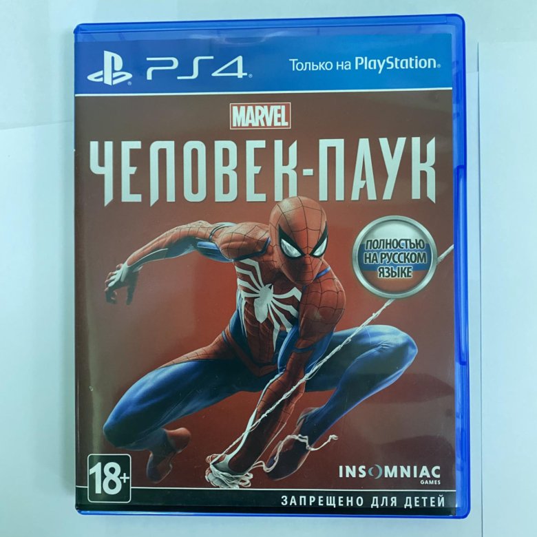 Купить Диск Человек Паук Ps4