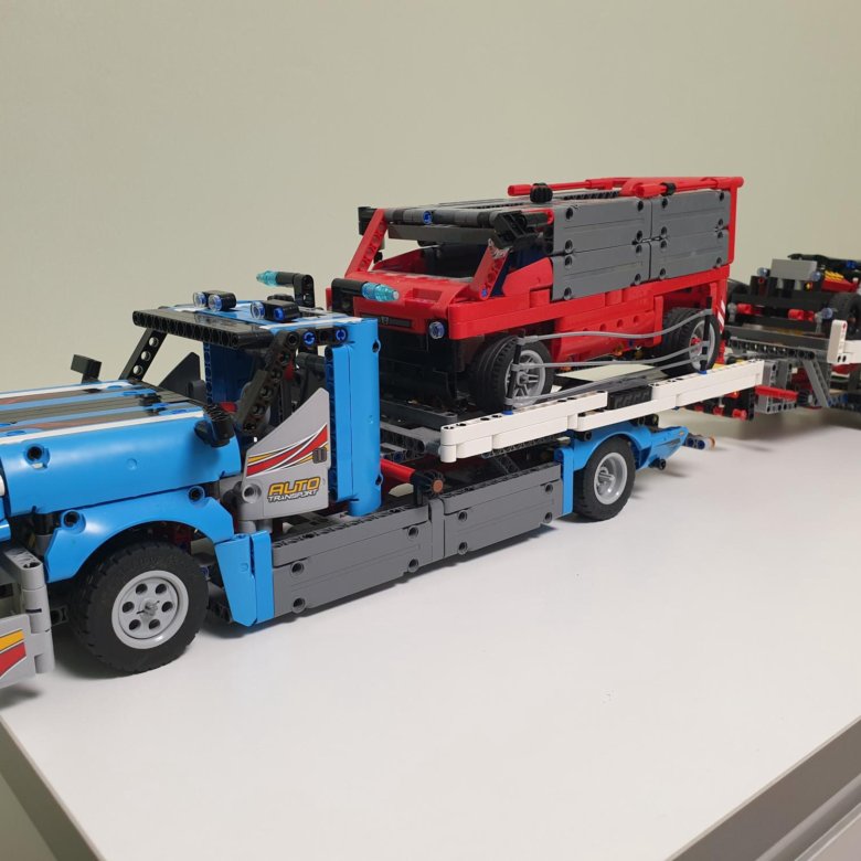 Lego technic автовоз с машинами лего техник. 42098 – купить в ...