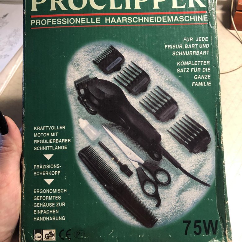 Proclipper машинка для стрижки инструкция
