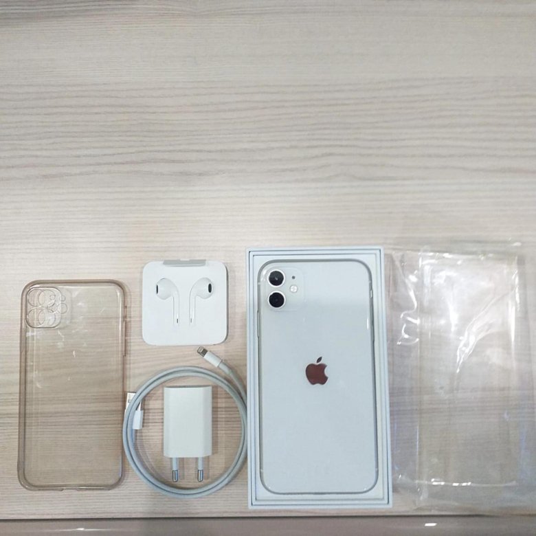 Apple IPhone 11 128gb white б/у – купить в Нижневартовске, цена 40 000 ...
