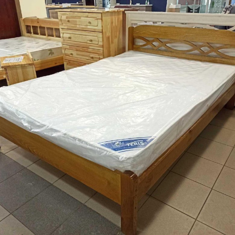 Кровать. Кровать из сосны. Кровать из массива – купить в Москве, цена ...