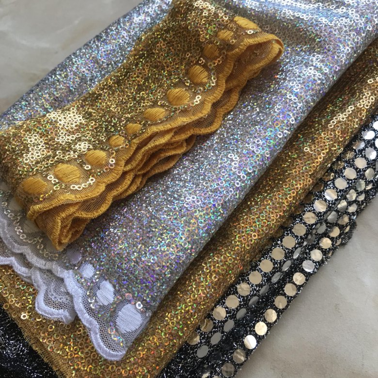 Ткани с пайетками. – купить в Москве, цена 700 руб., дата размещения ...