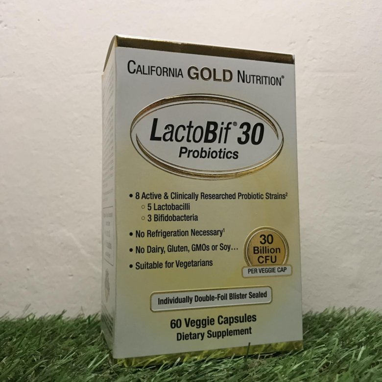LACTOBIF 30. Лактобиф 30. LACTOBIF 30 probiotics. California Gold Nutrition LACTOBIF капсулы инструкция.