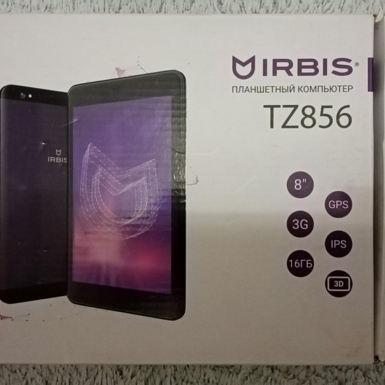 Планшетный компьютер IRBIS TZ856 – купить в Иркутске, цена 300 руб ...
