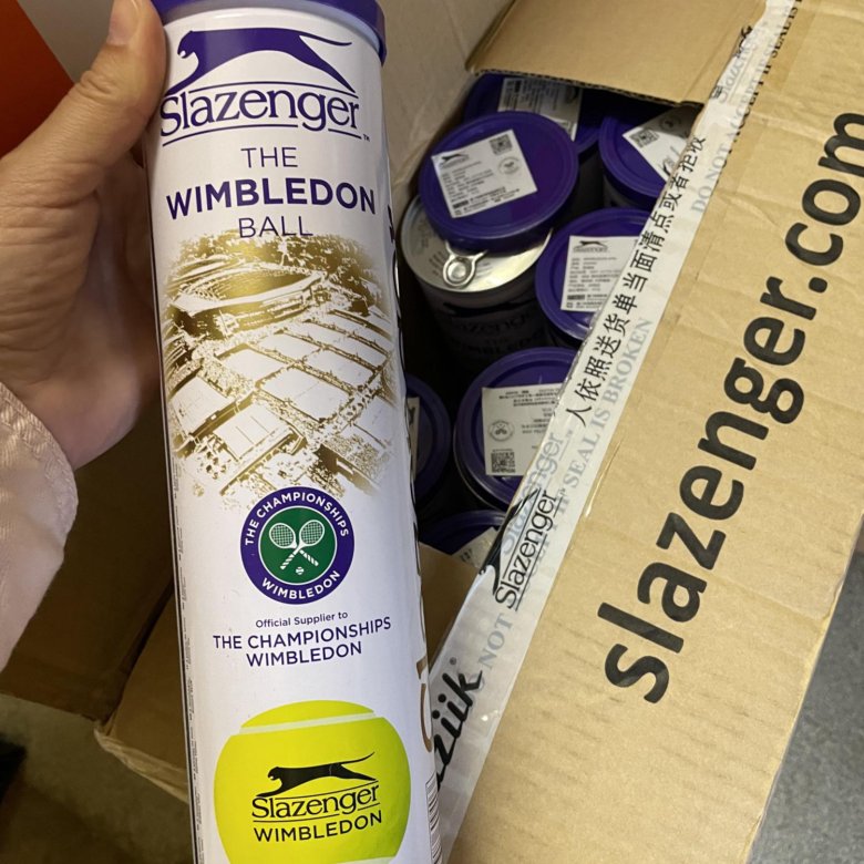 Мячи Slazenger Wimbledon