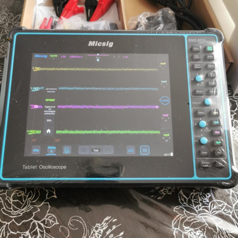 Micsig sato1004 NEW (ATO1104) авто осциллограф – купить в Москве, цена ...