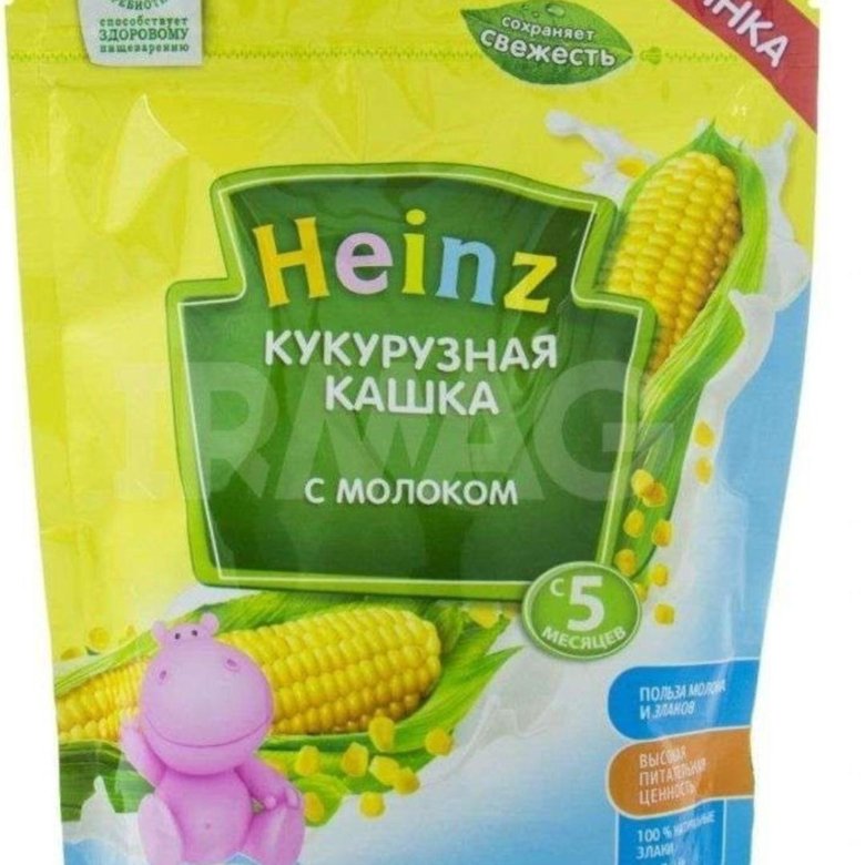 Каша кукурузная хайнц детский мир