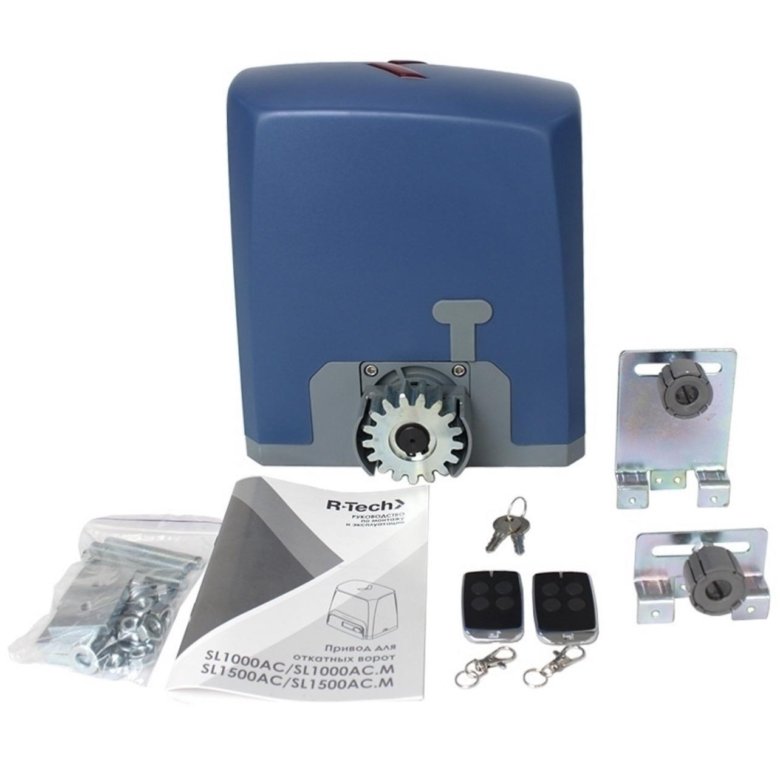 R tech sl1000ac привод. Привод r-tech sl1000. автоматика для откатных ворот r-tech. комплект автоматики sl 1000 ac для откатных ворот до 1000 кг. sl1000ac.