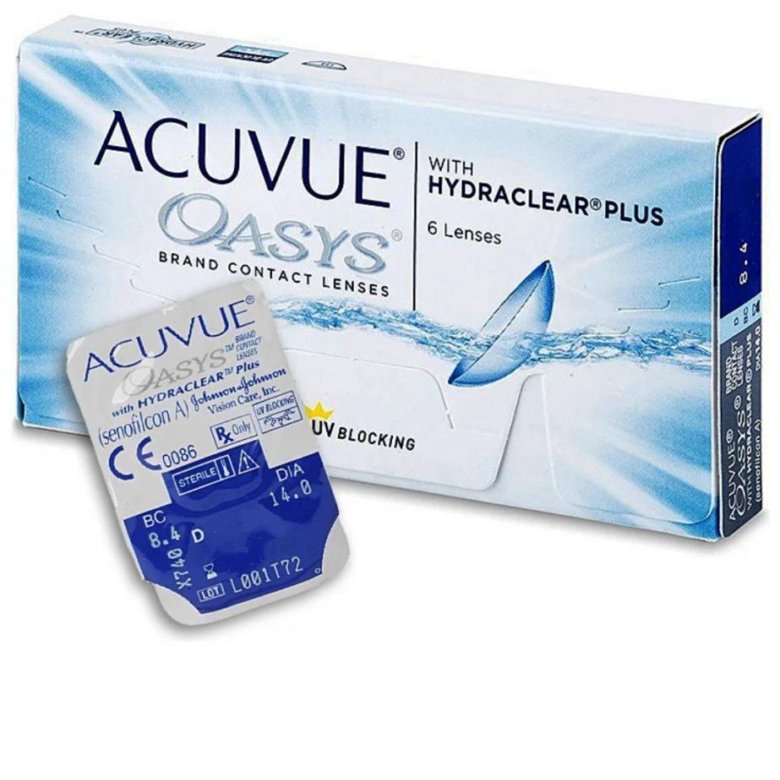 Линзы acuvue oasys 2 недели