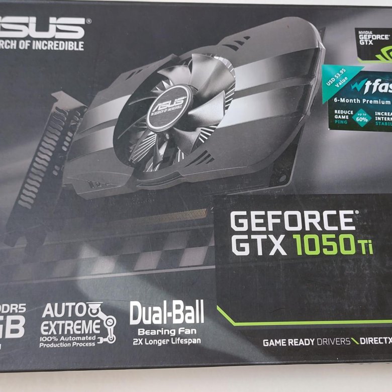 Видеокарта 1050 Ti 4 Гб Купить Днс
