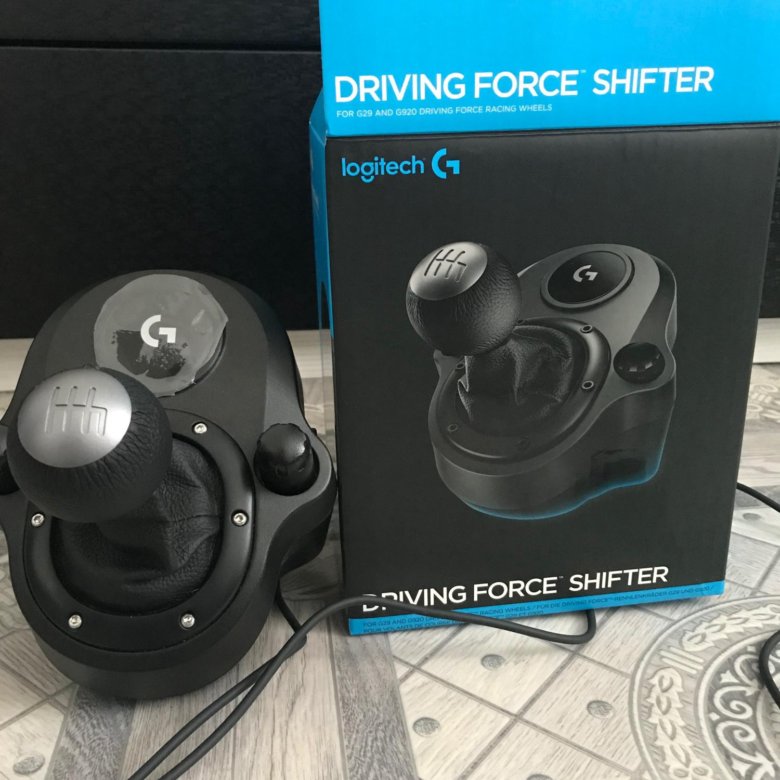 Logitech driving force shifter