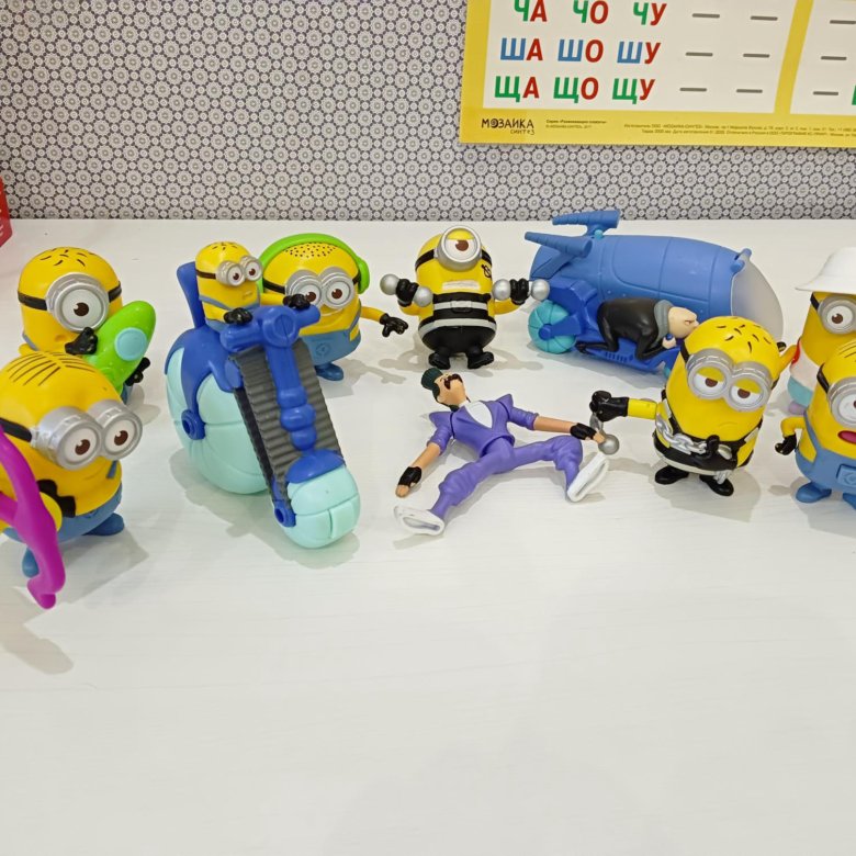 Игрушки Миньоны из Макдональдс – купить в Москве, цена 1 000 руб., дата ...