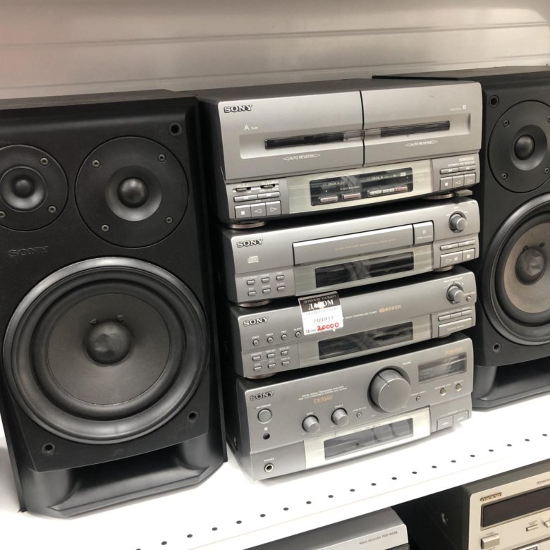 Музыкальный центр Sony TC-EX100,CDP-EX100,ST-EX100 – купить в Москве ...