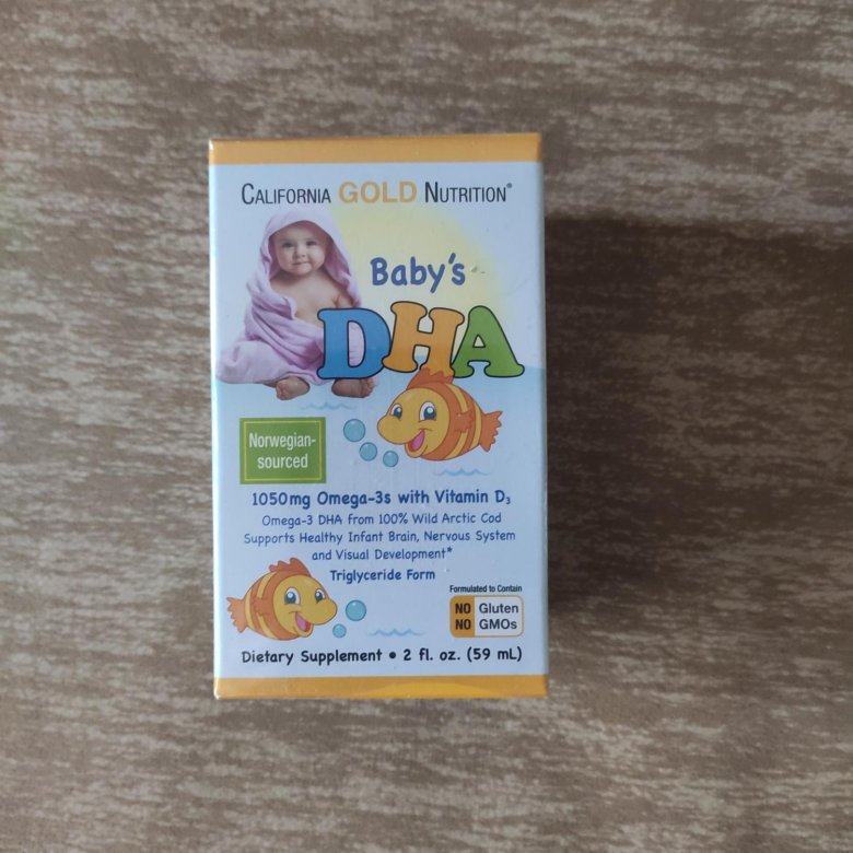 California gold nutrition baby dha