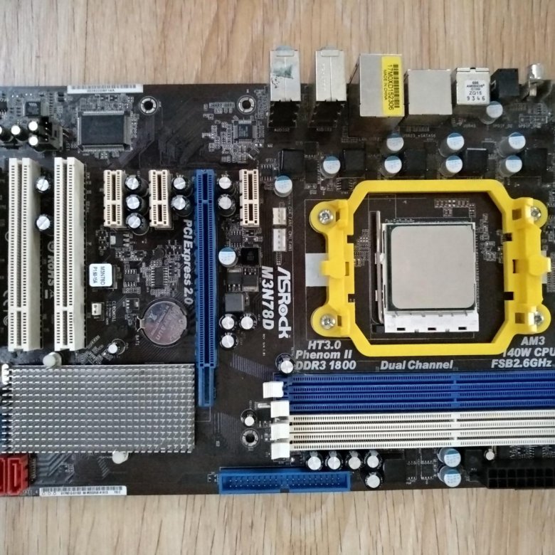 Мат. плата ASRock M3N78D и Phenom II X6 1090Т – купить в Санкт ...