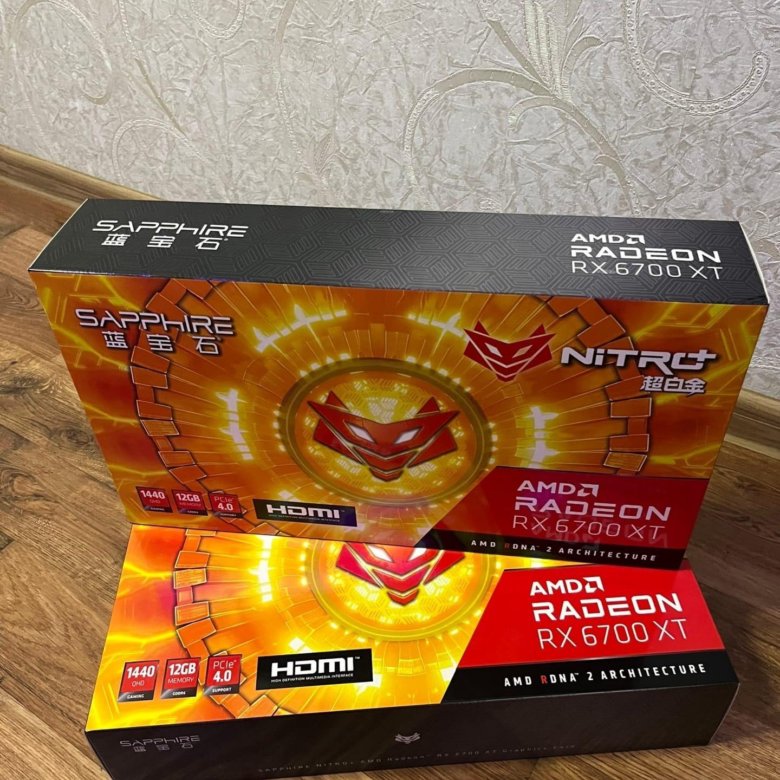 Видеокарта AMD RX 6700 XT Sapphire Nitro – купить в Куйбышево, цена 41 ...