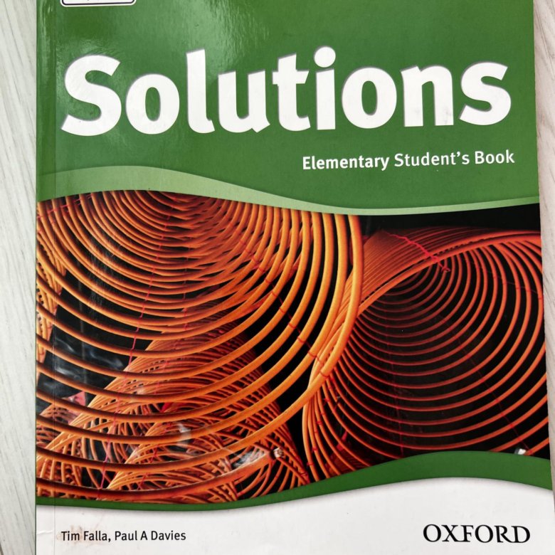 Solutions elementary. Solutions учебник.