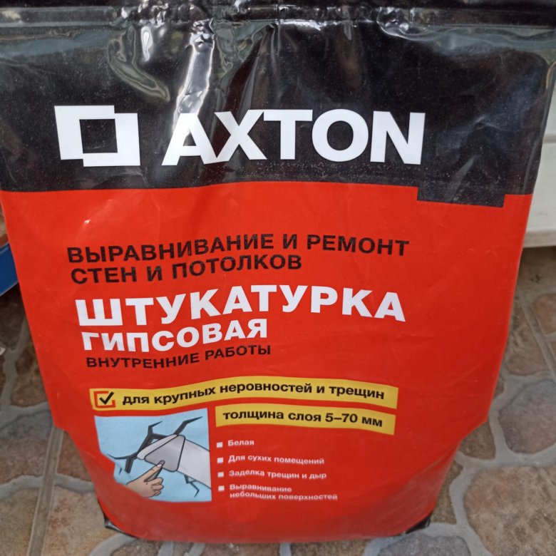 AXTON Штукатурка гипсовая – купить в Москве, цена 100 руб., дата ...