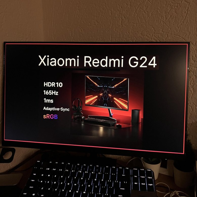 Монитор xiaomi redmi g24 165hz отзывы